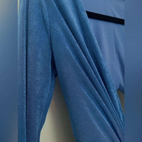 Anthropologie Long Sleeve V-Neck Slim Stretch Maxi Dress (Katie May) - Picture 3 of 5